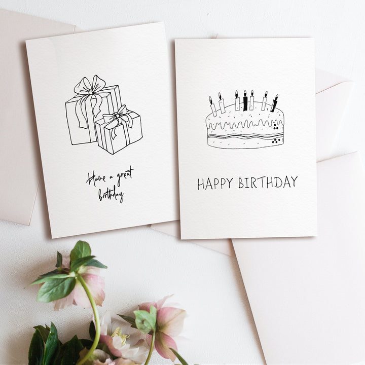 Doodle Birthday Card Pack