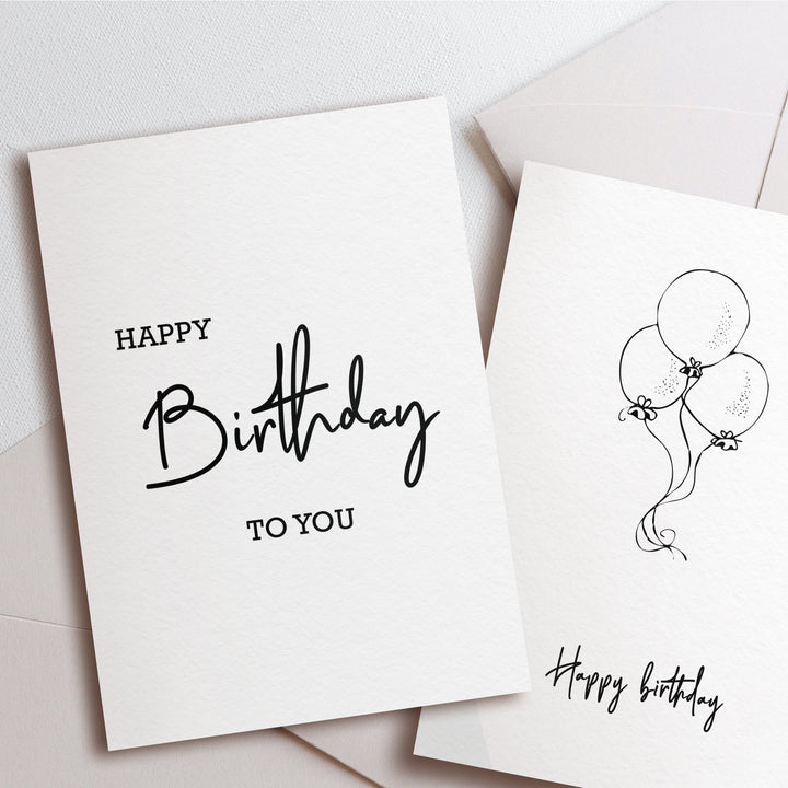 Doodle Birthday Card Pack