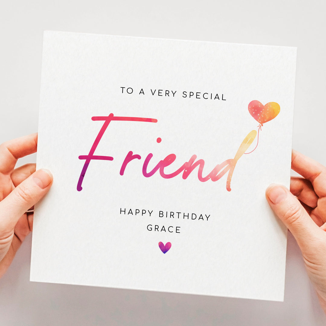 Friend Birthday Card
