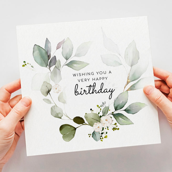 6x Floral Birthday Greeting Card Pack