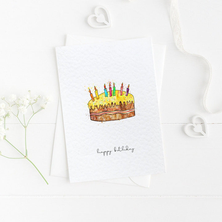 Watercolour Birthday Cards Pack