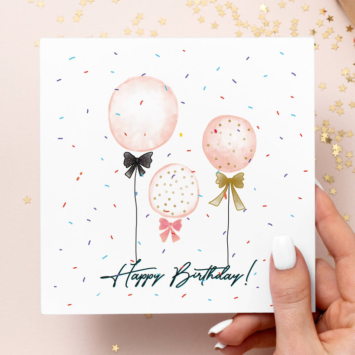 6x Colourful Birthday Cards Pack