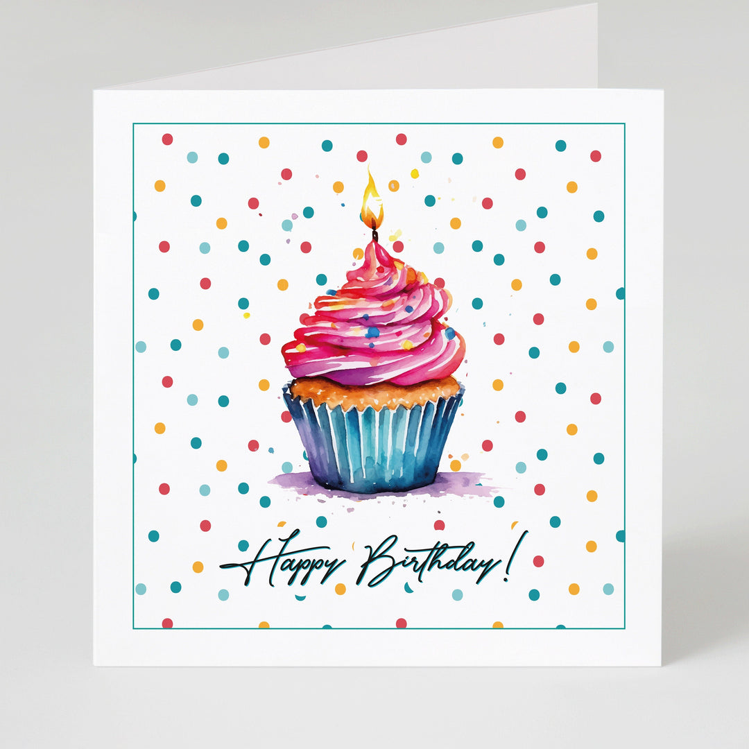 6x Colourful Birthday Cards Pack