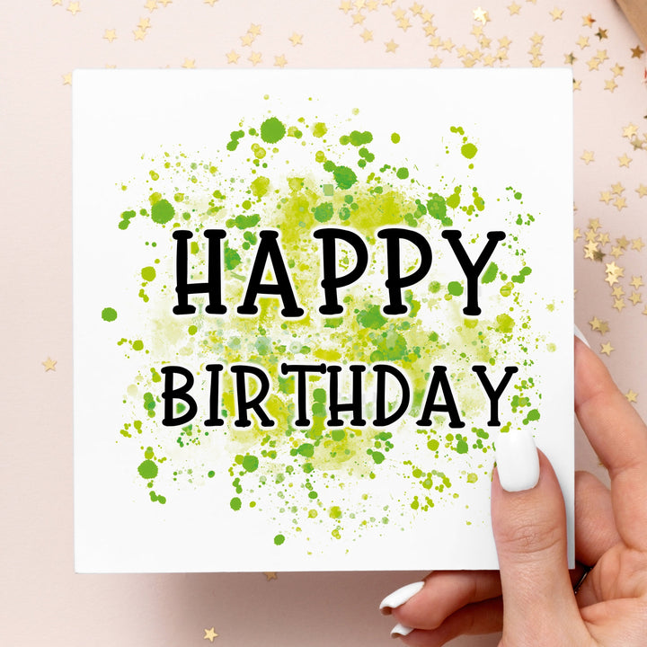 6x Happy Birthday Greeting Cards Pack