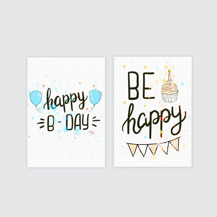 Colourful Birthday Card Pack