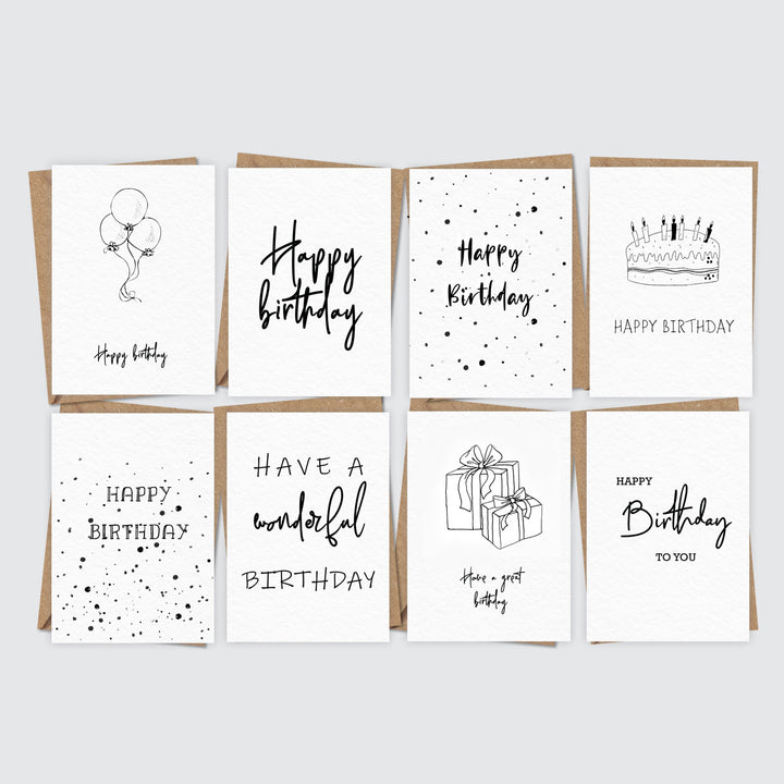 Doodle Birthday Card Pack